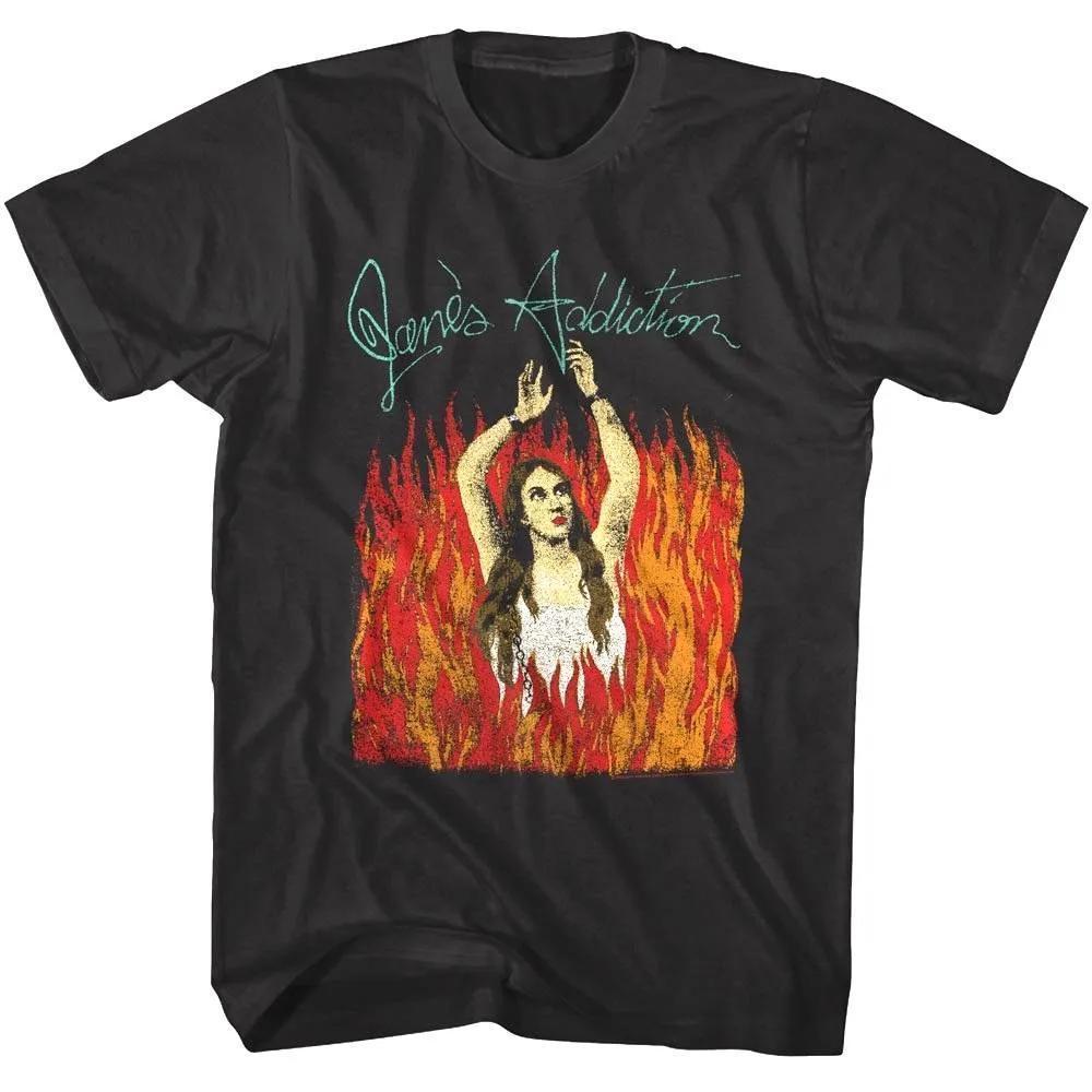 Janes Addiction Ritual De Lo Habitual Burning Girl Unisex T Shirt